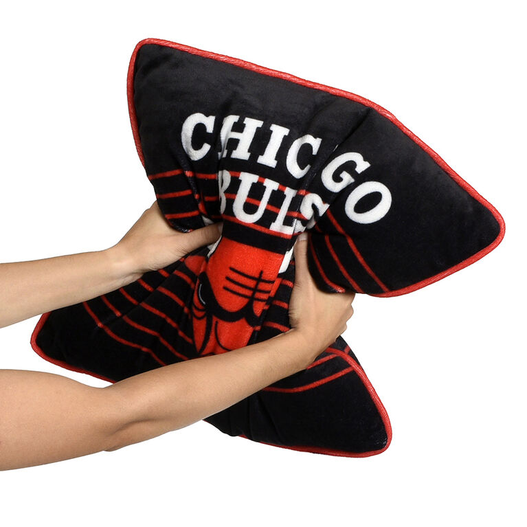 NBA Chicago Bulls Pillow Cushion, 18" x 18"