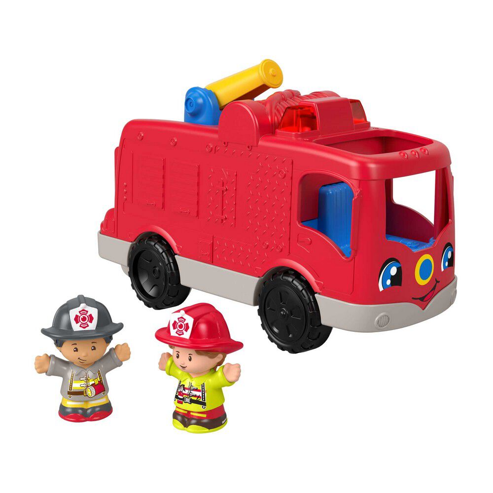 Fisher price little people shop fire truck