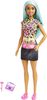 Barbie Makeup Artist Doll with Teal Hair and Career-Themed Accessories Like Palette and Brush