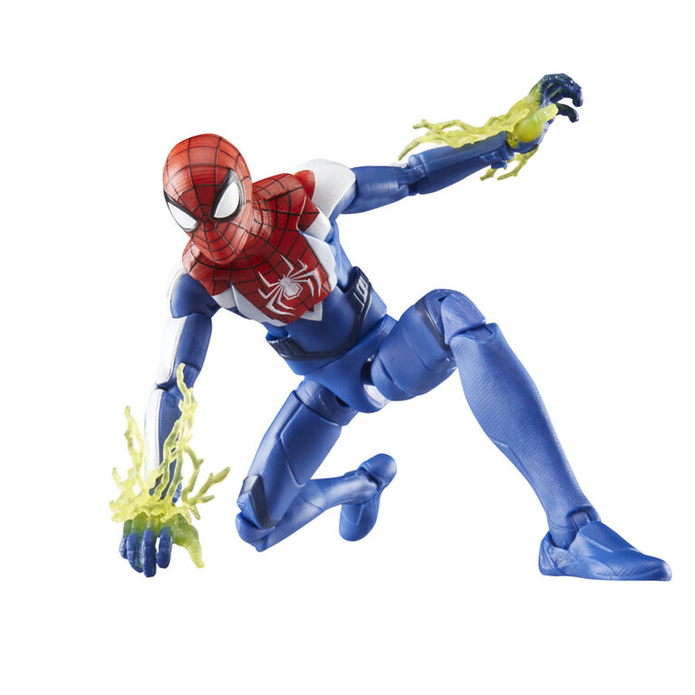 Marvel Legends Series Gamerverse Miles Morales Upgraded Suit Style Spider-Man Action Figure