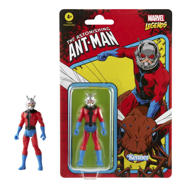 Marvel Legends 3.75-inch Retro 375 Collection Ant-Man Action Figure Toy