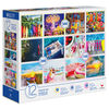 Family 12-Pack of Jigsaw Puzzles, Colourful Vacation