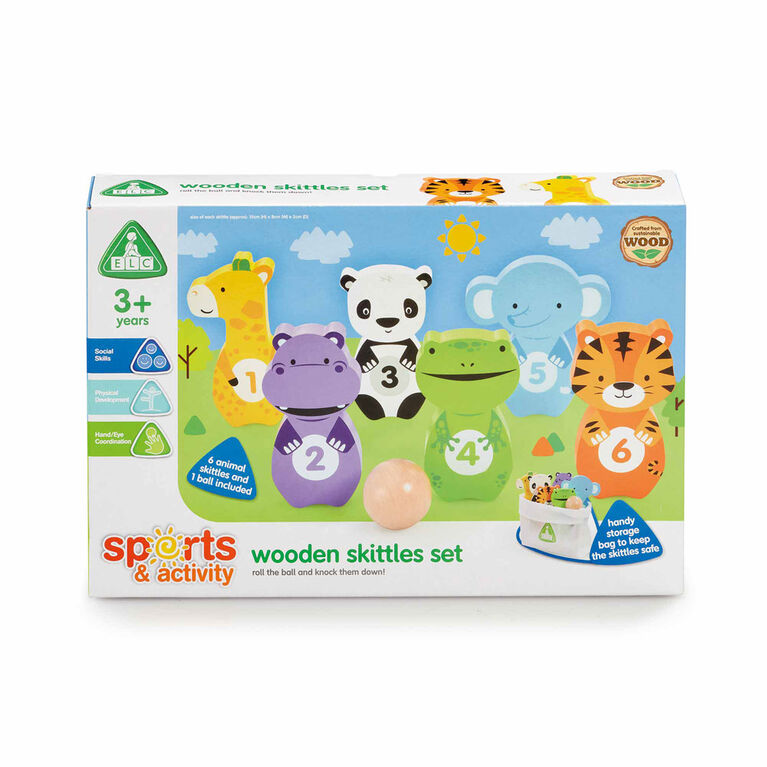 Early Learning Centre Wooden Skittles Set - R Exclusive