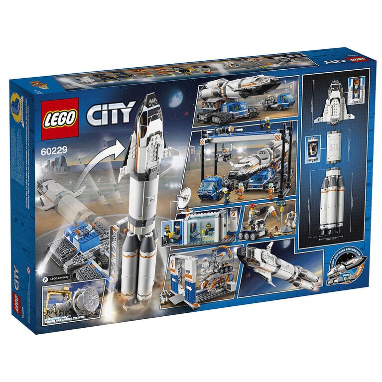 LEGO City Space Port Rocket Assembly & Transport 60229 (1054 pieces)