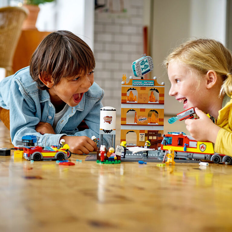 LEGO City Fire Brigade 60321 Building Kit (766 Pieces)