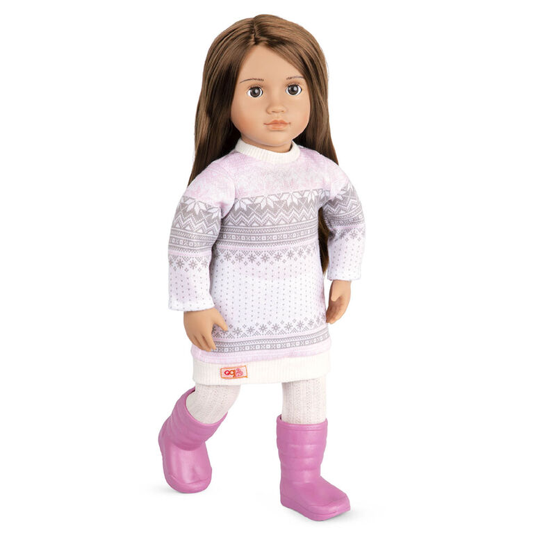 Our Generation - Sandy Deluxe Log Cabin Doll