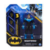 DC Comics, 4-inch Nightwing Action Figure with 3 Mystery Accessories