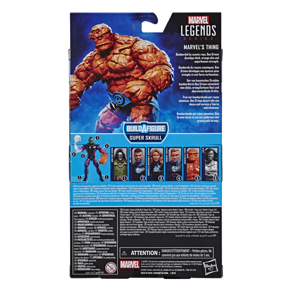 Marvel legends series the thing 6 inch deals