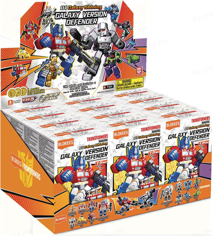 Blokees Transformers- Defender version Wave 1 PDQ - English Edition