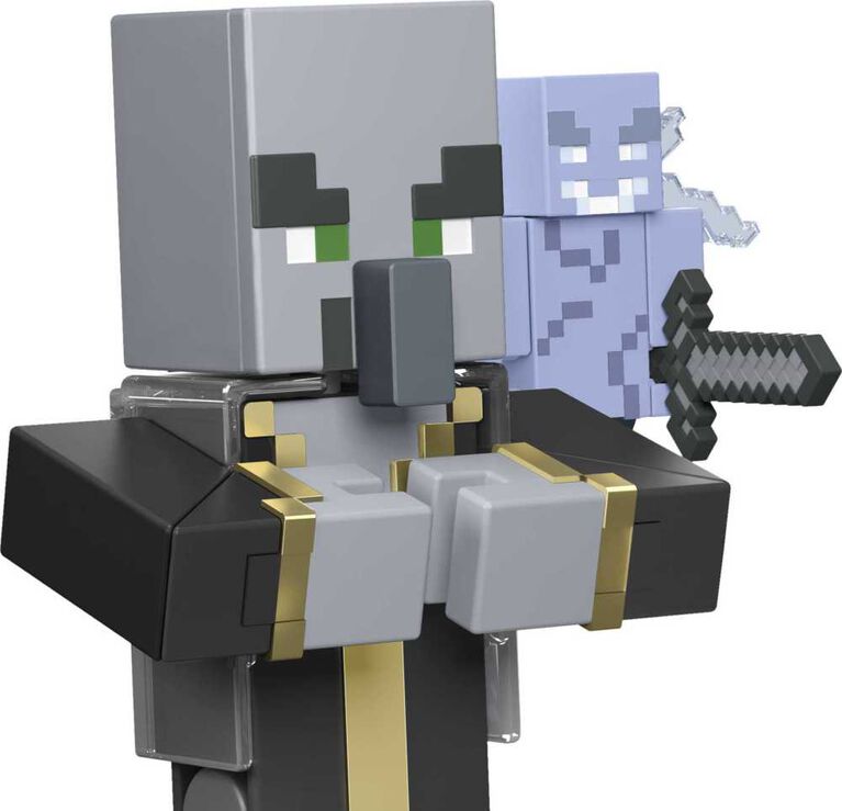 Minecraft Dungeons Hal and Nameless One Figures