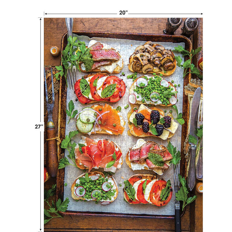 Dennis Prescott Cra-Z-Art Casse-t&ecirc;tes 1000pc - Toast Love