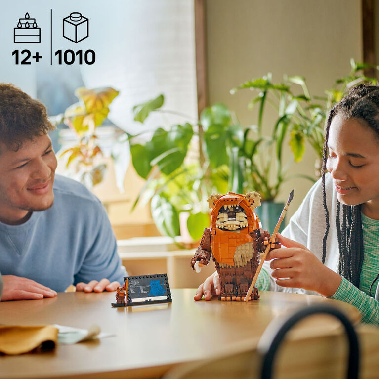 LEGO Star Wars Wicket the Ewok Building Toy for Pretend Play - Building Toy for Kids, Ages 12+ - 75430