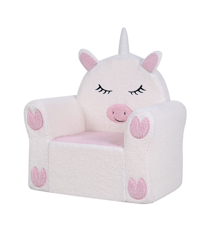Little Loungers Kids Plush Chair - Unicorn
