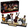 LEGO Ideas Le quartet de jazz 21334 Ensemble de construction pour adultes mélomanes (1 606 pièces).