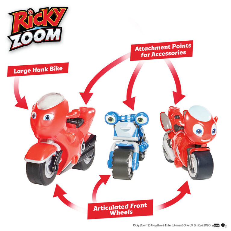 Ricky Zoom Le pack familial de figurines pour jouets Maroc