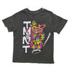 TMNT Short Sleeve Tee - Charcoal Mix - 5T