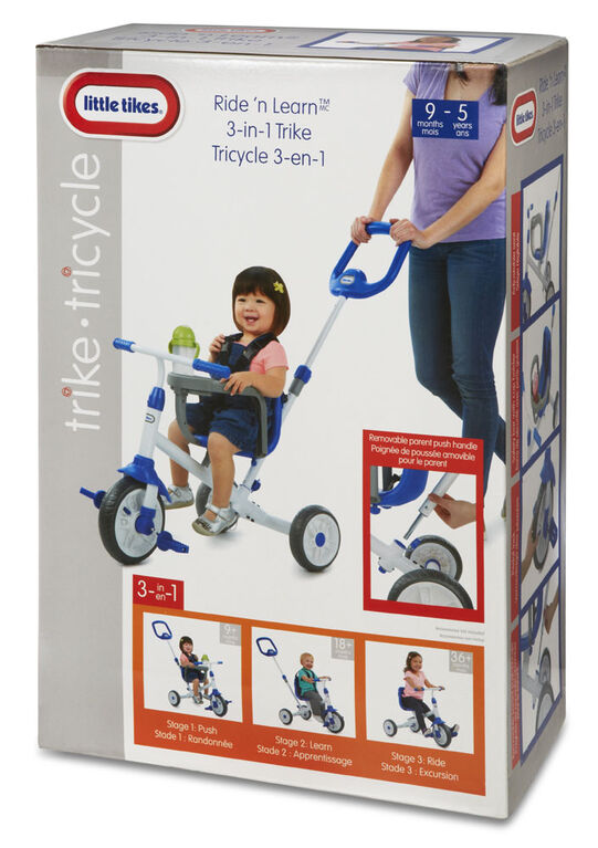 Little Tikes - Ride 'N Learn 3-in-1 Trike (blue)