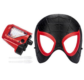 Marvel Spider-Man: Across the Spider-Verse Miles Morales Web-Shot Slinger Mask and Blaster Set