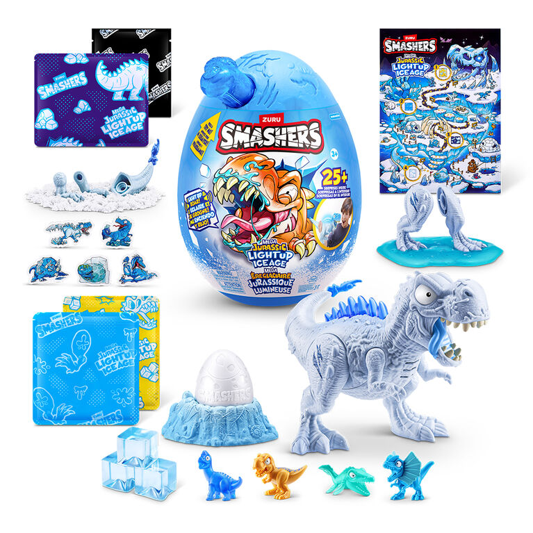 Smashers Mega Jurassic Light Up Ice Age by ZURU