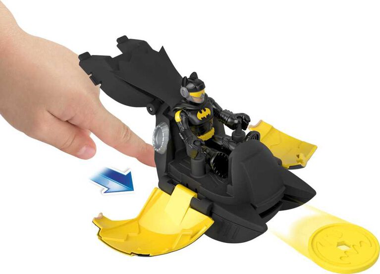 Fisher-Price Imaginext DC Super Friends Head Shifters Batman and Batwing Set