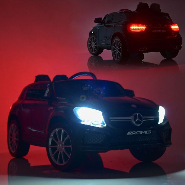 KidsVip 12V Kids & Toddlers Mercedes GLA Ride on Car w/Remote Control - Red