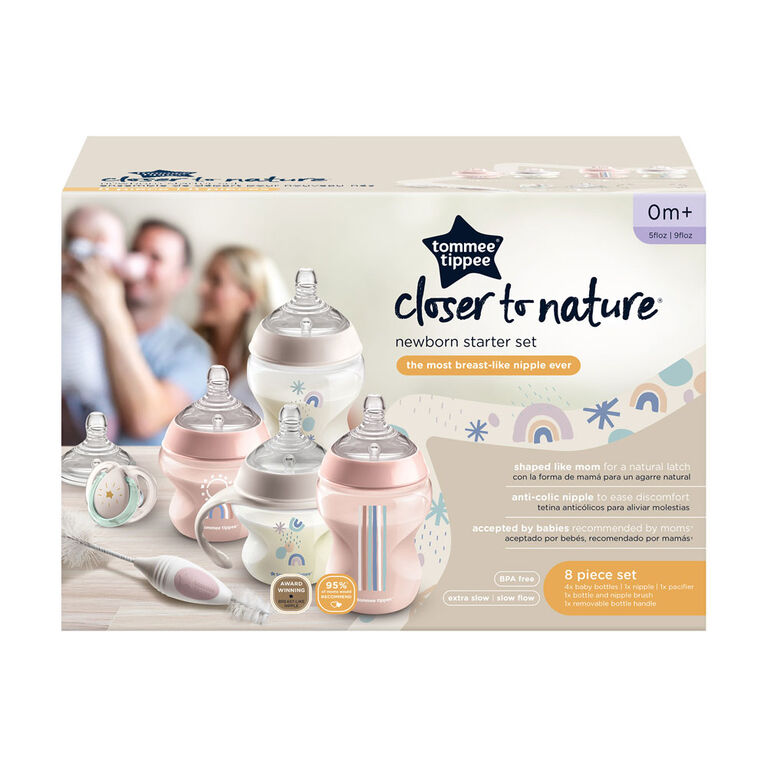 Tommee Tippee Closer to Nature Baby Bottle Newborn Essential Set