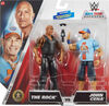 WWE Main Event Showdown Coffret de 2 The Rock contre John Cena