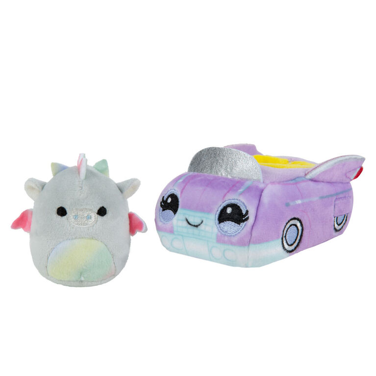 Squishville Plush Vehicle Ronan in Retro Roadster Toys R Us Canada