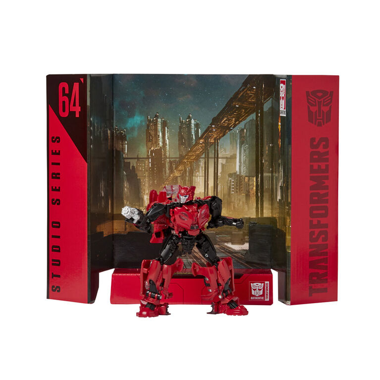 Transformers Toys Studio Series 64 Deluxe - Bumblebee Movie Cliffjumper Action Figure
