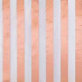 Rose Gold Lunch Napkins 16 pieces
