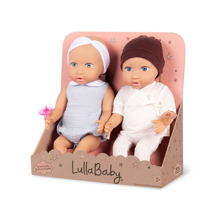 Lullababy - Boy & Girl Twin Dolls