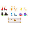 Rainbow High Deluxe Fashion Closet Playset - Create 400+ Fashion Combinations! Portable Clear Acrylic Toy Closet