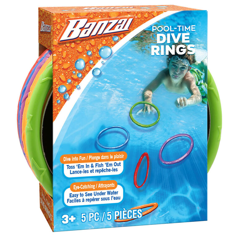 Banzai - Bagues de plongée en piscine