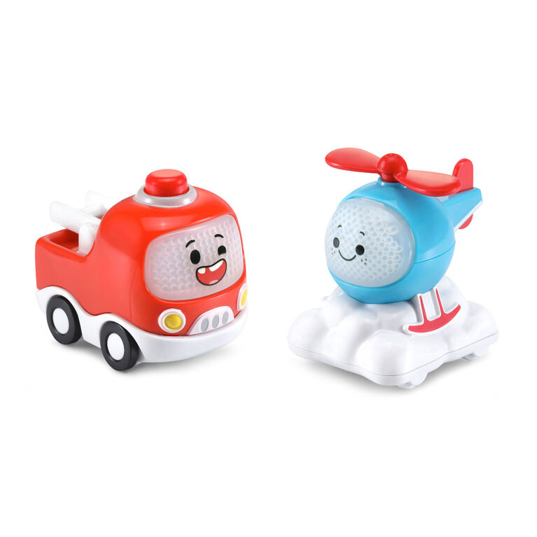 VTech Tut Tut Cory Bolides - Mini véhicules Freddie et Alice -Édition française