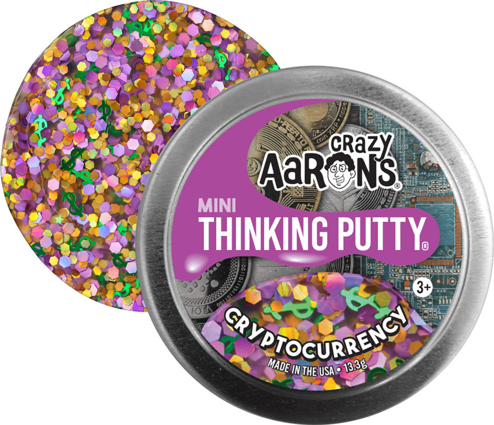 2" Crazy Aaron's Putty Tin-Cryptocurrency - English Edition