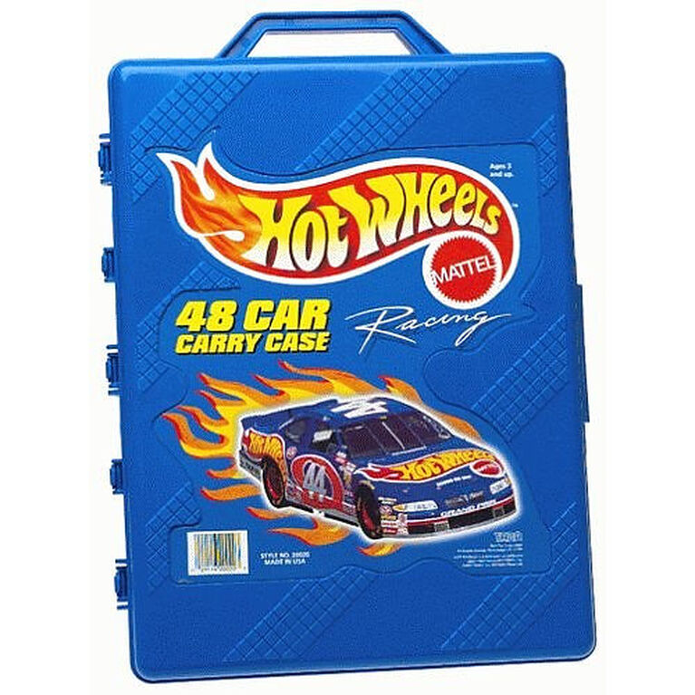 Hot Wheels - Étui de transport pour 48 véhicules - Styles variés.