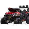 KidsVip 12V Kids and Toddlers Junior Sport Utility Ride On Buggy/UTV w/Remote Control - Red - English Edition