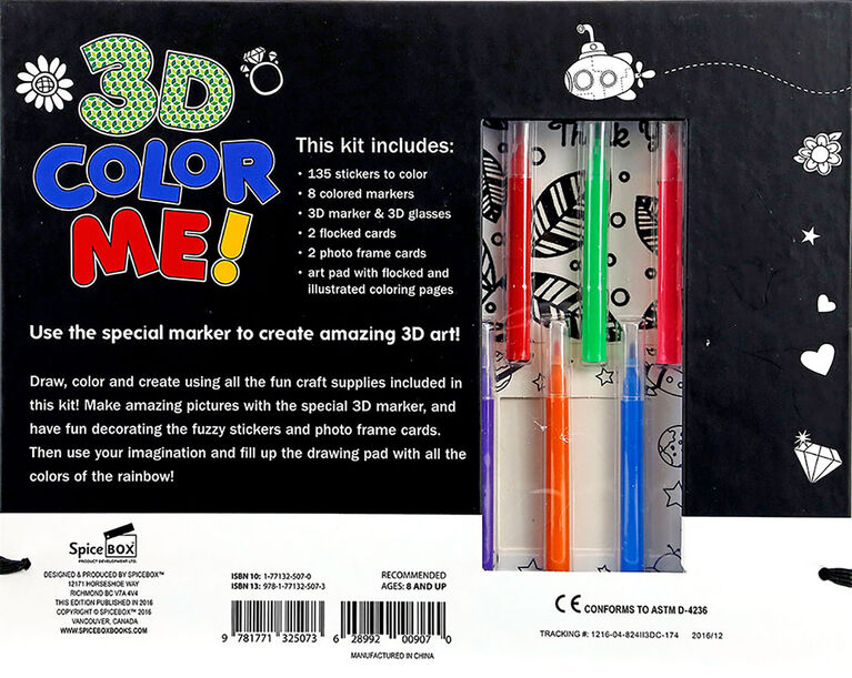 SpiceBox Imagine It! Blow Pen Art Kit