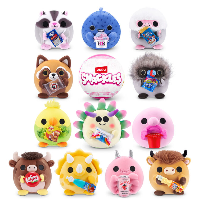 Snackles Licensed Series 3 5-inch Plush by ZURU