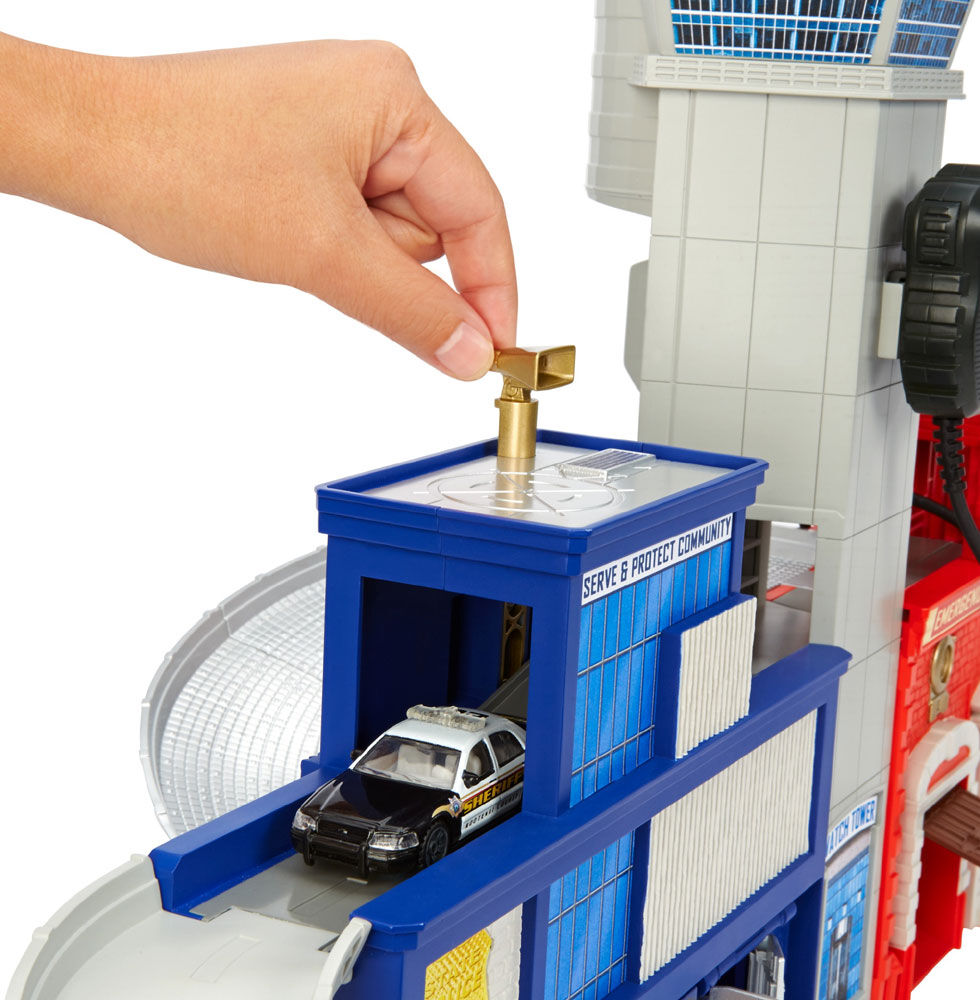 Matchbox rescue headquarters shop playset