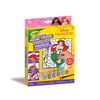 Trousse d'autocollants mosaïques Paint & Peel de Crayola, Princesses Disney
