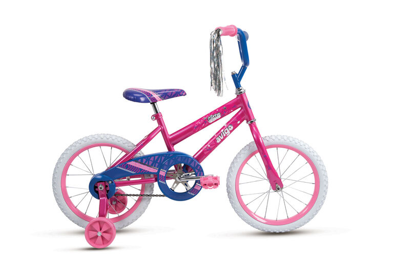 Avigo Glitter Bike, Hot Pink - 16 inch