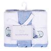 Koala Baby - Blue Woven Washcloth - 6 Pack