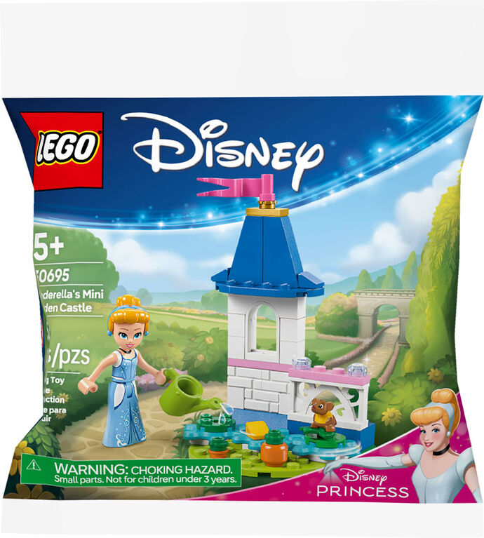 LEGO ǀ Disney Cinderella's Mini Garden Castle - Princess Toy for Kids - 30695