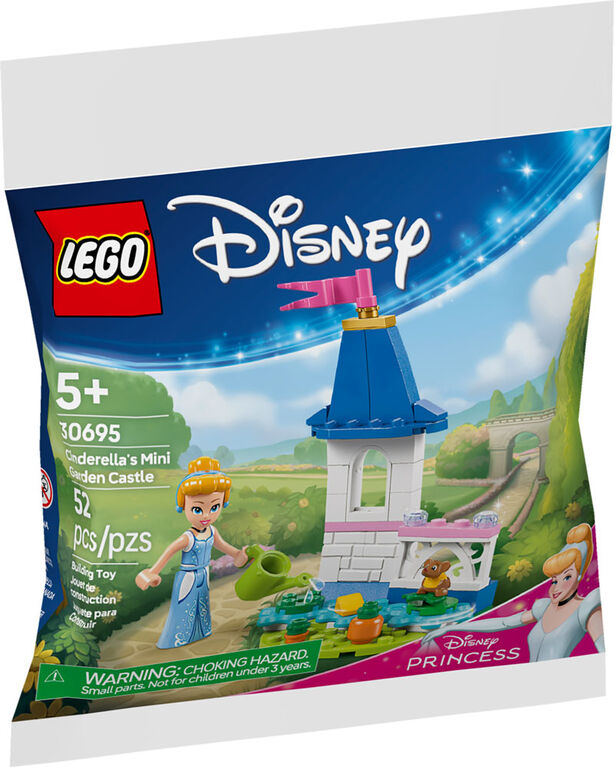 LEGO ǀ Disney Cinderella's Mini Garden Castle - Princess Toy for Kids - 30695