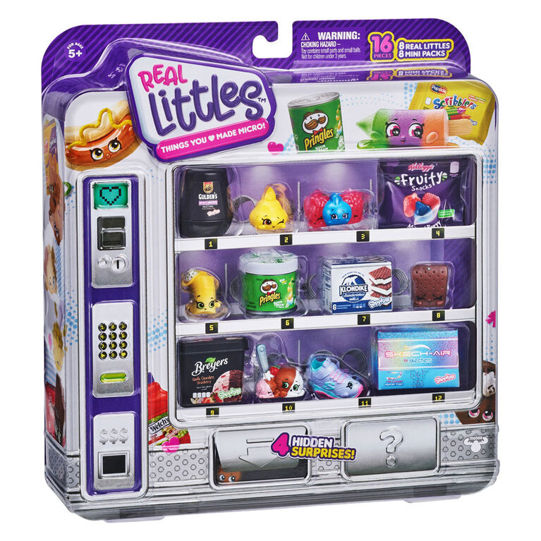 Shopkins Distributeur Automatique Real Littles - Paquet De 8 du Collectionneur