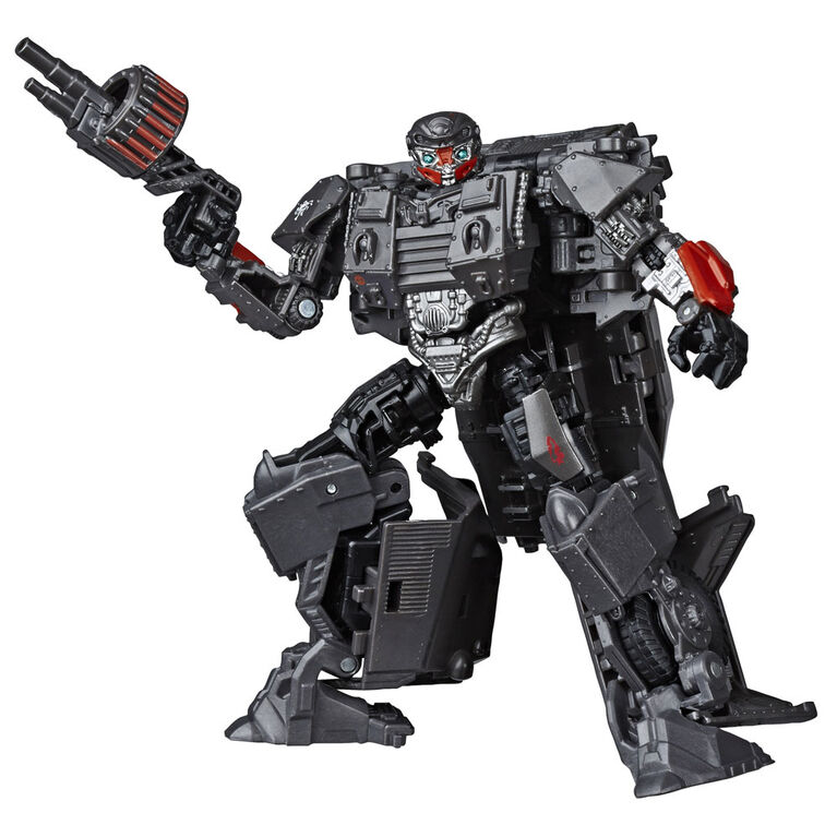 Jouets Transformers Studio Series 50, figurine Autobot Hot Rod WWII du film  Transformers: Le dernier chevalier, classe Deluxe, 11 cm