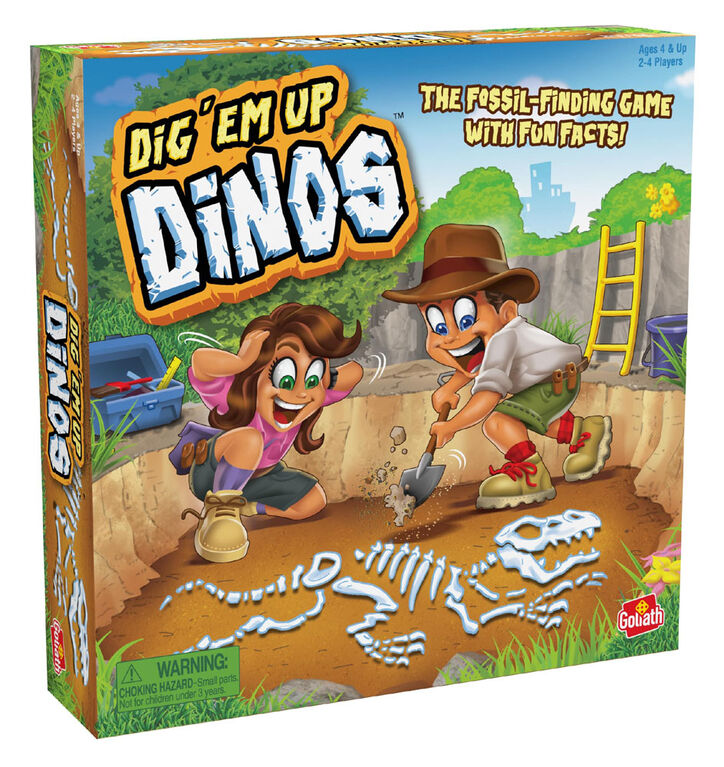 Dig 'Em Up Dinos - Édition anglaise