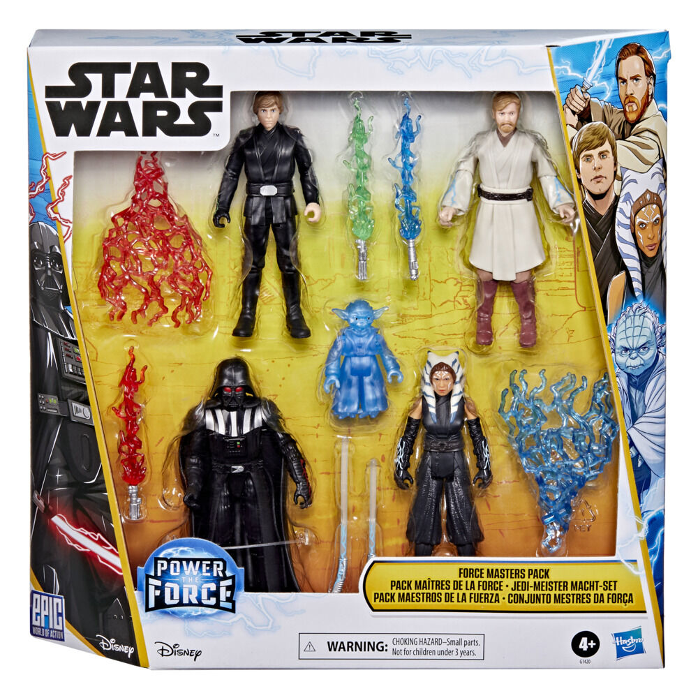 Star Wars Epic World of Action Force Masters Pack, 5 Action