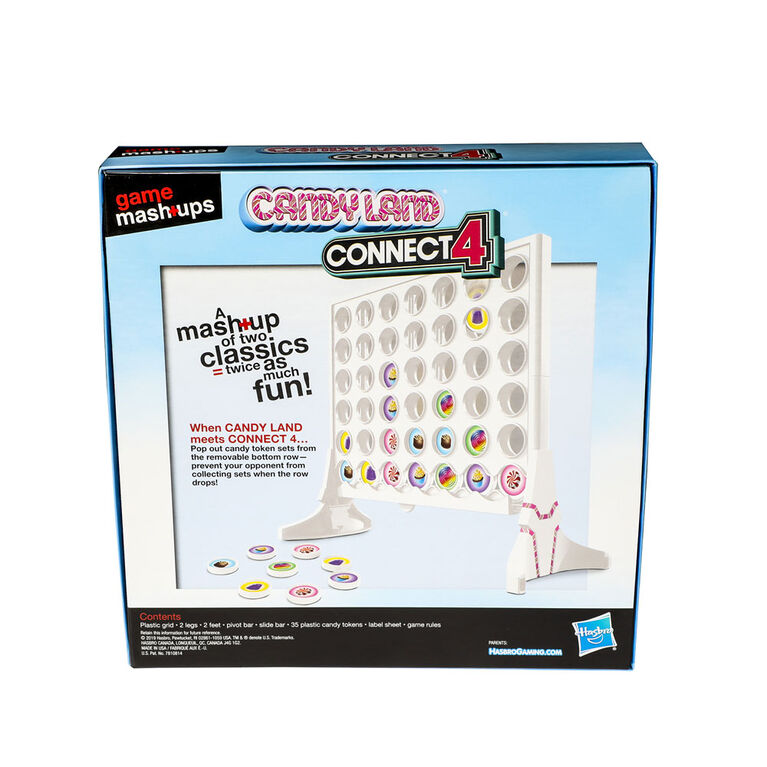 Game Mashups Candy Land Connect 4 English Edition R Exclusive